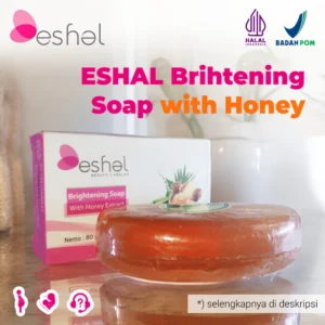 esh01-1.webp - ESHAL Brightening Soap with Honey - ESH0001 - eshal.id - Glycerin